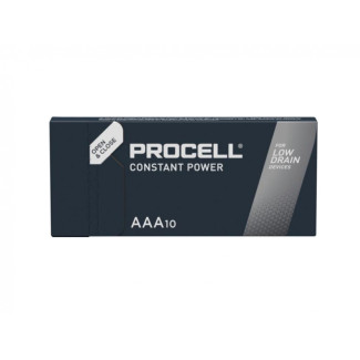 Duracell Pack de 10 piles PROCELL Constant Micro. AAA. LR03 1.5V