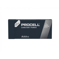 Duracell Pack de 10 piles PROCELL Constant Micro. AAA. LR03 1.5V