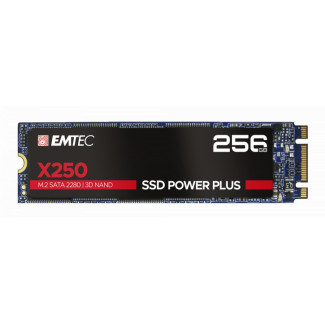 Emtec internal SSD M.2 SATA III X250 Power Plus 3D NAND 256GB