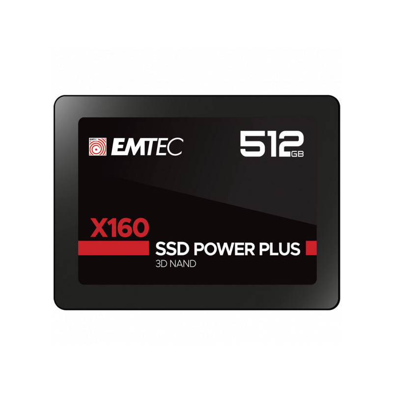 Emtec internal SSD 2.5 inch SATA III X160 Power Plus 3D NAND 512GB