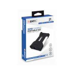 Emtec external SSD X210G Gaming 2TB - USB 3.2 + USB-C