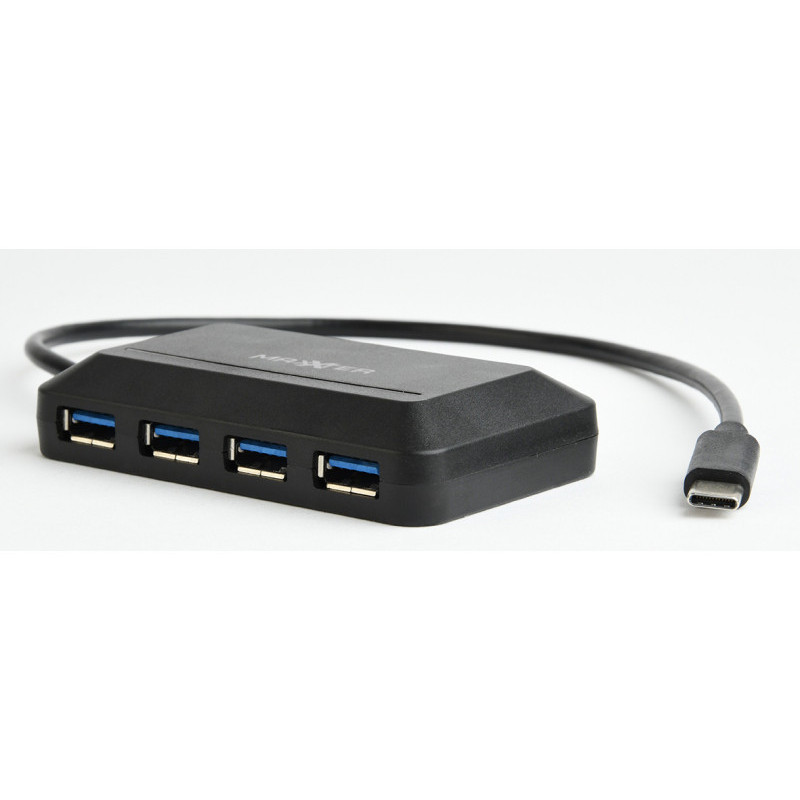 Maxxter 4 Port USB 3.1 Typ-C HUB - ACT-HUB3C-4P Maxxter 4 Port USB 3.1 Typ-C HUB - ACT-HUB3C-4P