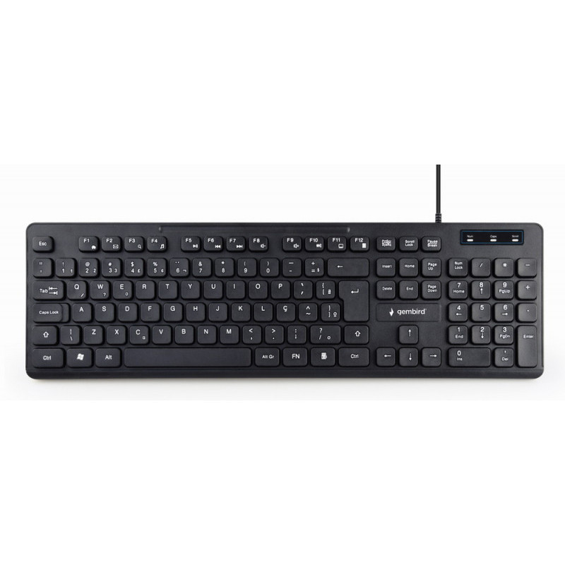 Gembird Multimedia Keyboard. Black. US-Layout - KB-MCH-04-DE Gembird Multimedia Keyboard. Black. US-Layout - KB-MCH-04-DE