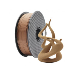 Gembird Filament. PLA Bois Naturel. 1.75 mm. 1 kg - 3DP-PLA-WD-01-NAT
