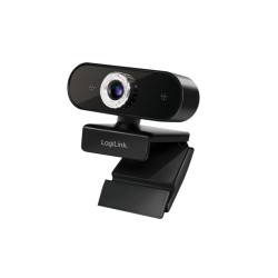 LogiLink Webcam USB 2.0. HD 1920x1080. mit Mikrofon. schw. UA0371