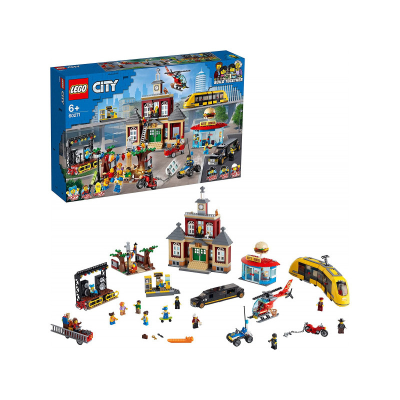 LEGO City - La place du centre-ville. 1517pces (60271)