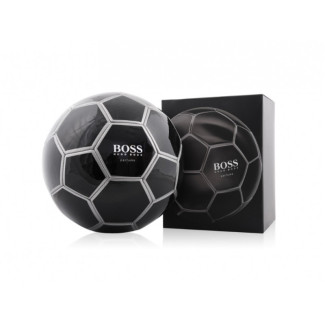HUGO BOSS Ballon de foot avec pompe à air (Noir)