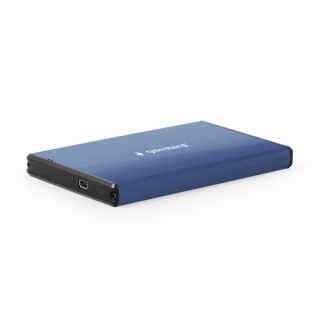 Gembird USB 3.0 2.5\'\' enclosure. brushed aluminum. deep-blue- EE2-U3S-3-DB