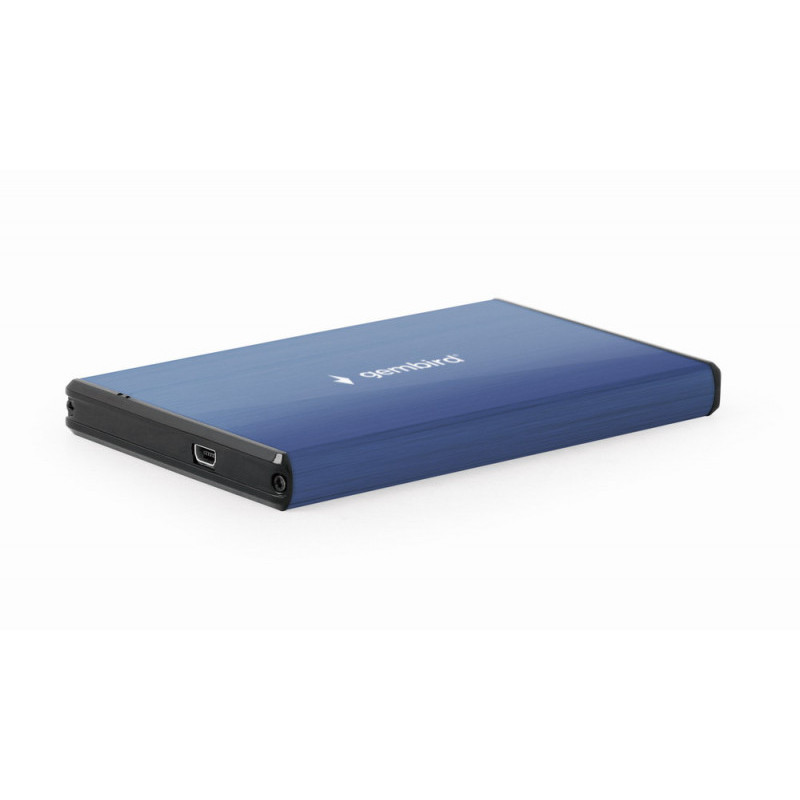Gembird USB 3.0 2.5\'\' enclosure. brushed aluminum. deep-blue- EE2-U3S-3-DB Gembird USB 3.0 2.5\'\' enclosure. brushed aluminum. deep-blue- EE2-U3S-3-DB