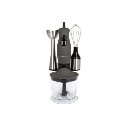 Clatronic 3en1 Mixeur plongeant Clatronic SMS 3777 acier inoxydable/titane