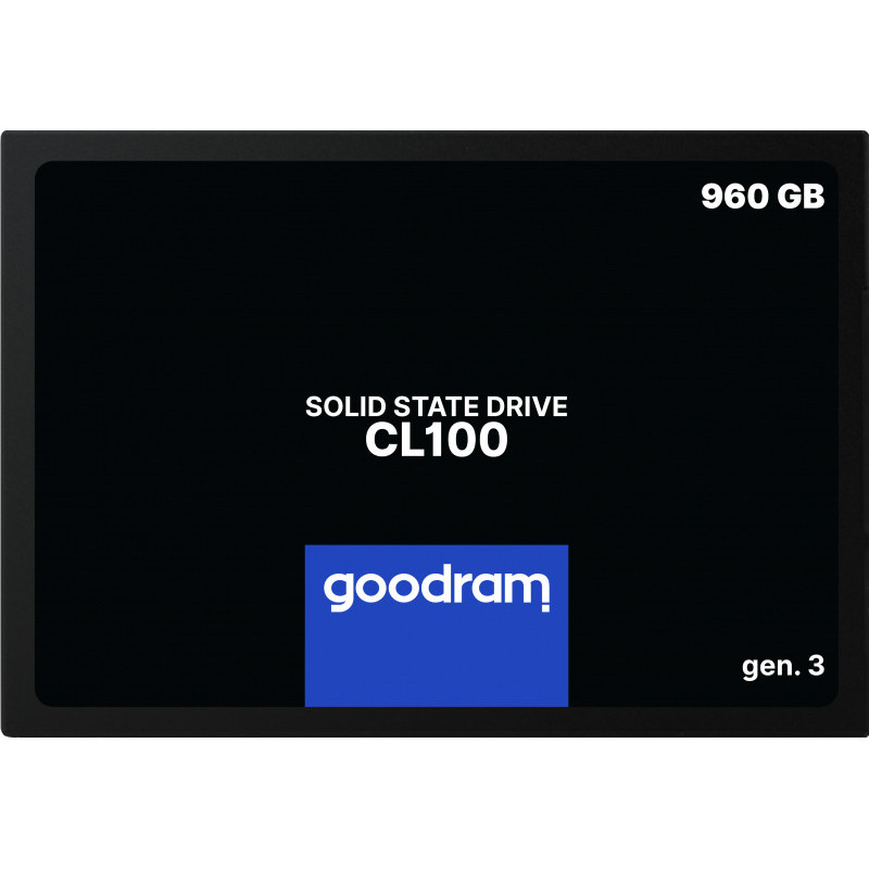 GOODRAM CL100 960GB G.3 SATA III SSDPR-CL100-960-G3 GOODRAM CL100 960GB G.3 SATA III SSDPR-CL100-960-G3