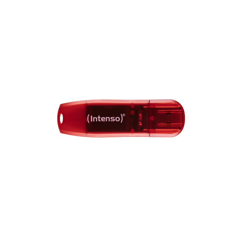 Intenso USB Flash Drive Rainbow Line 128 Go Rouge (3502491) Intenso USB Flash Drive Rainbow Line 128 Go Rouge (3502491)
