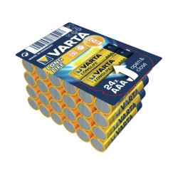 Varta Pack de 24 piles Micro. AAA. LR06. 1.5V  Alkaline. - Longlife