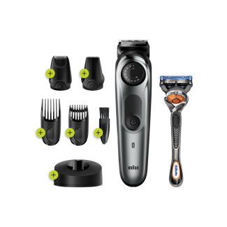 Braun BT7240 Tondeuse Noir/Gris