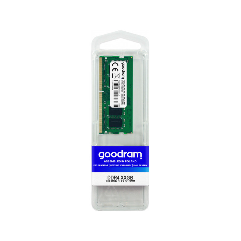 GOODRAM DDR4 3200 MT/s 8GB SODIMM 260pin R3200S464L22S/8G