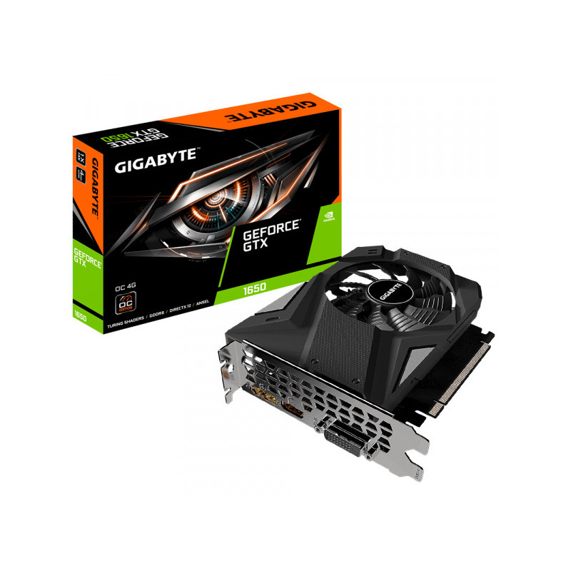 Gigabyte GeForce GTX 1650 D6 OC 4G Grafikkarten GV-N1656OC-4GD REV2.0