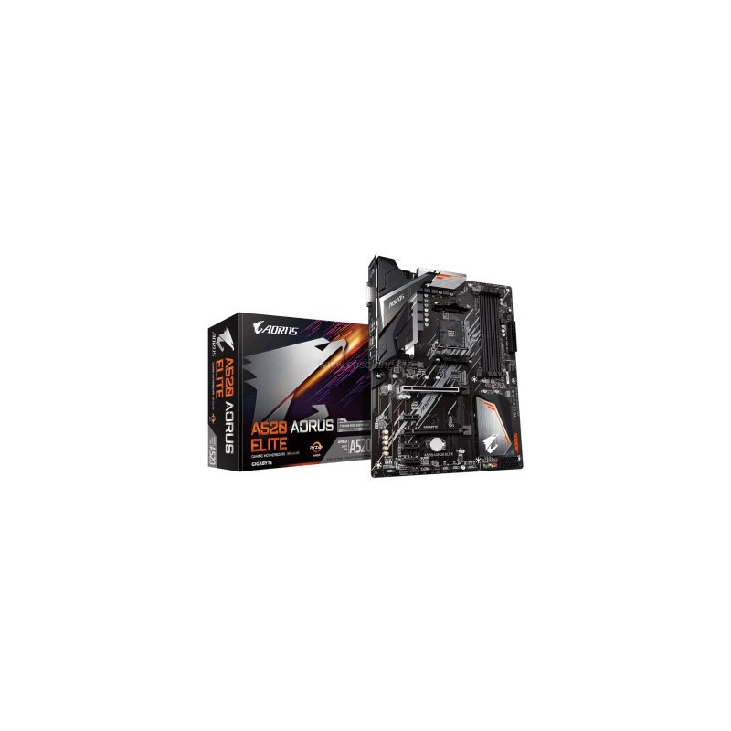 Gigabyte MB A520 Aorus Elite A520 AM4 ATX AMD AMD A520 AORUS ELITE Gigabyte MB A520 Aorus Elite A520 AM4 ATX AMD AMD A520 AORUS ELITE