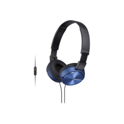 Sony Casque audio avec microphne Bleu - MDRZX310APL.CE7