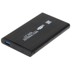 External HDD Case 2.5 SATA USB 3.0 Black