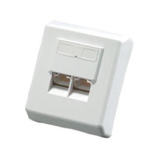 Dose Auf- u. Unterputzdose Cat6 74272-SET