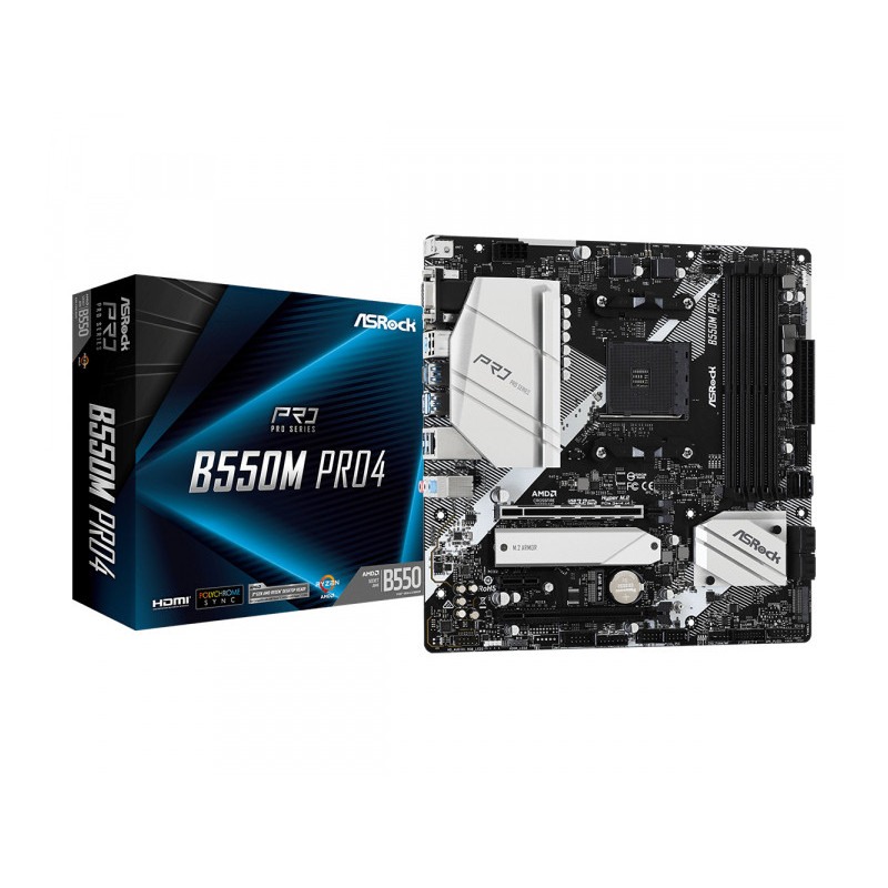 Asrock B550M PRO4 µ 90-MXBDK0-A0UAYZ Asrock B550M PRO4 µ 90-MXBDK0-A0UAYZ