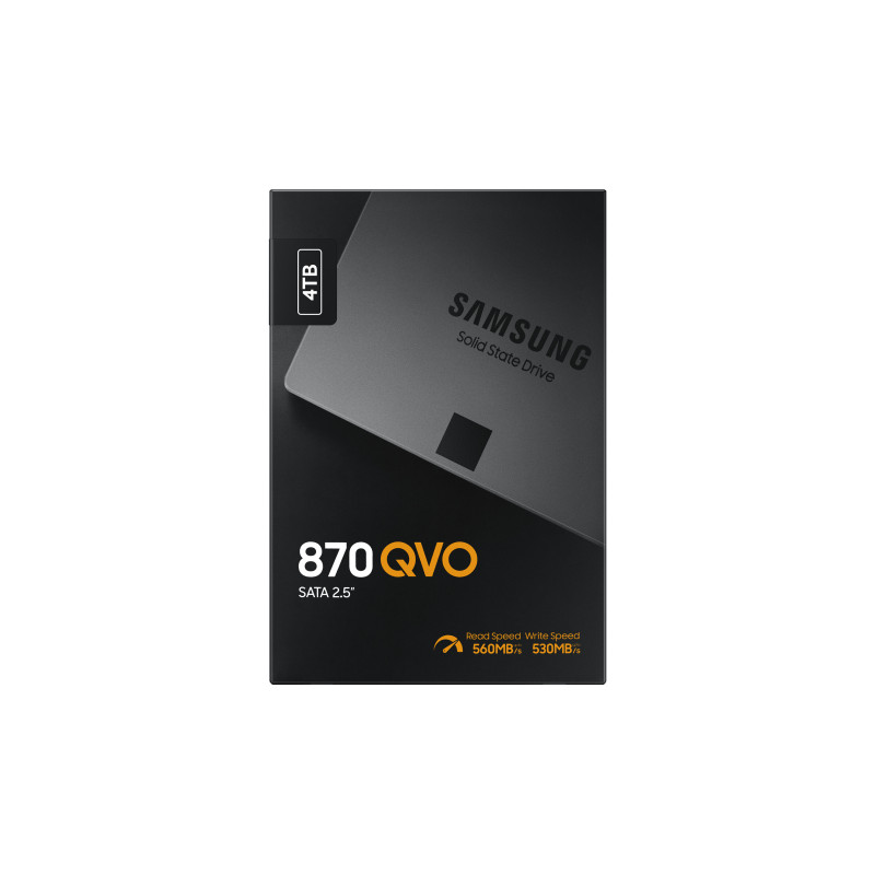Samsung 870 QVO SSD 4TB SATA Intern 2.5 MZ-77Q4T0BW Samsung 870 QVO SSD 4TB SATA Intern 2.5 MZ-77Q4T0BW