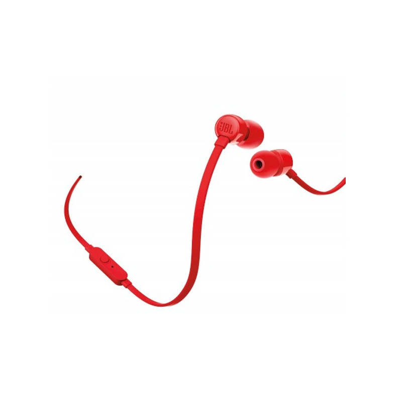 JBL TUNE 110 Écouteurs intra-auriculaires Rouge JBLT110RED