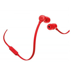 JBL TUNE 110 Écouteurs intra-auriculaires Rouge JBLT110RED