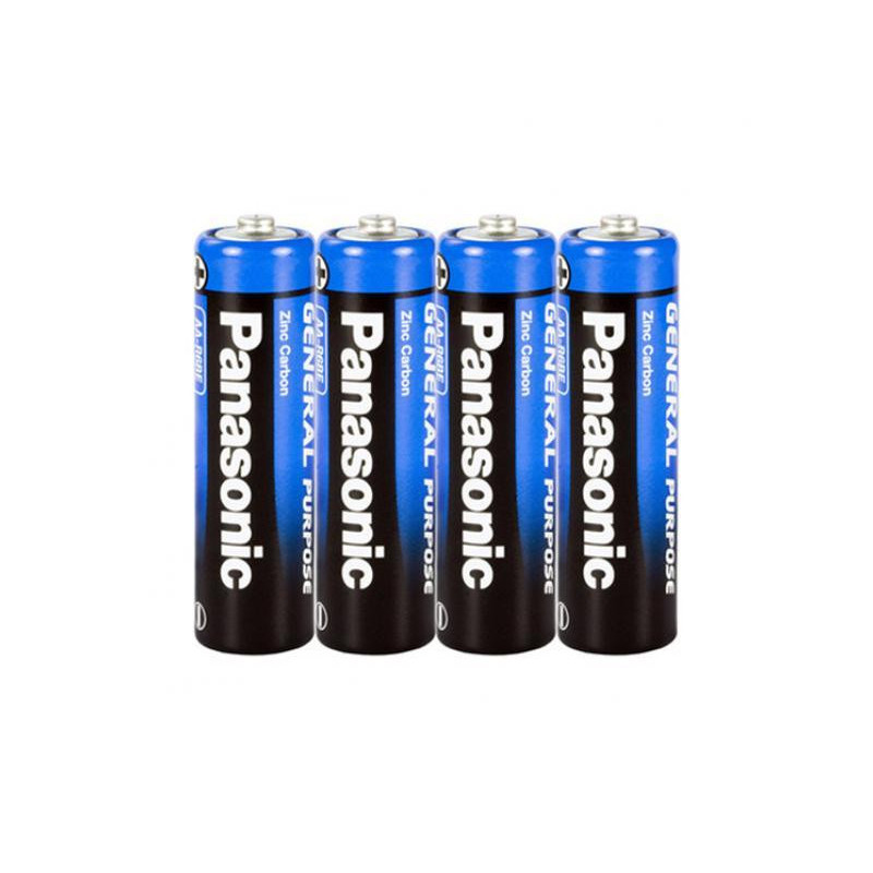 Panasonic Pack de 4 piles Heavy Duty LR6 Mignon AA BULK