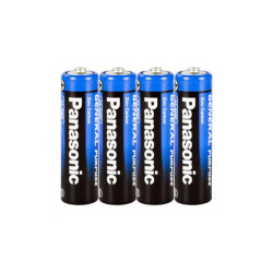 Panasonic Pack de 4 piles Heavy Duty LR6 Mignon AA BULK