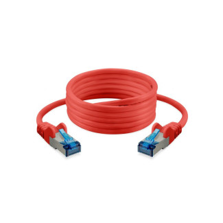 Patchkabel CAT6a RJ45 S/FTP 0.5m red 75711-0.5R