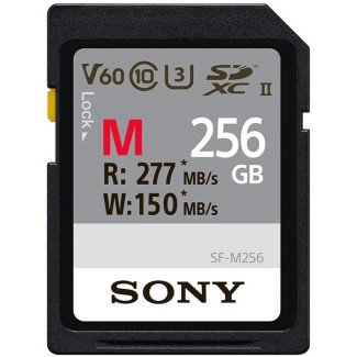 Sony Carte Mémoire SD (SDXC) M series 256GB UHS-II Class 10 U3 V60 - SFG2M