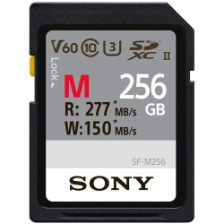 Sony Carte Mémoire SD (SDXC) M series 256GB UHS-II Class 10 U3 V60 - SFG2M