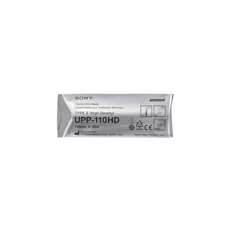 Sony Papier thermique UPP-110 HD 110 mm x 20 m - UPP110HD