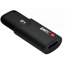 Emtec USB Flash Drive B120 Click Secure 64GB - USB 3.2