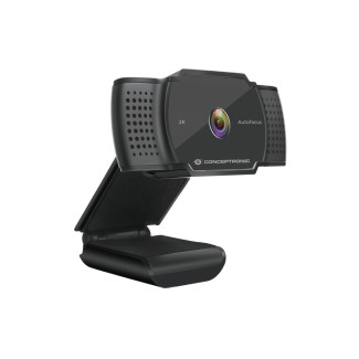Conceptronic AMDIS 2k Super HD Webcam & Micro. schwarz AMDIS02BNEUEVERSION