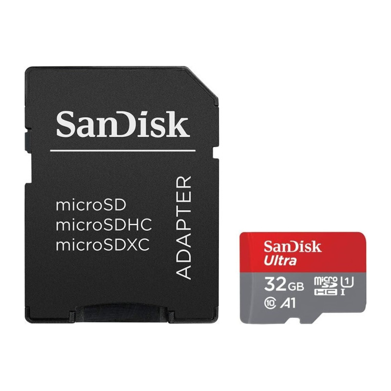 SanDisk carte mémoire MicroSDHC Ultra 32GB SDSQUA4-032G-GN6IA