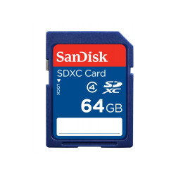 SanDisk carte mémoire SDXC 64 GB SDSDB-064G-B35