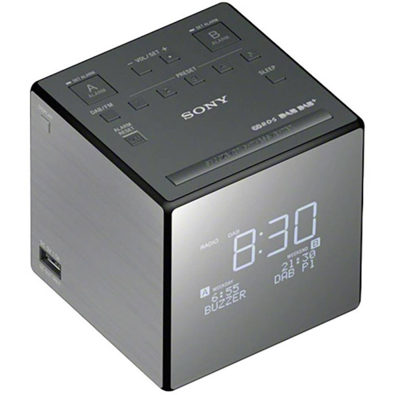 Sony Radio Noir/Argenté - XDRC1DBP.CED