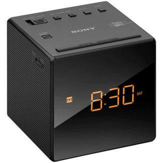 Sony Radio-Réveil Noir- ICFC1B.CED