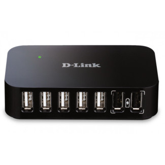 D-Link USB Hub 7 Port USB 2.0 DUB-H7/E