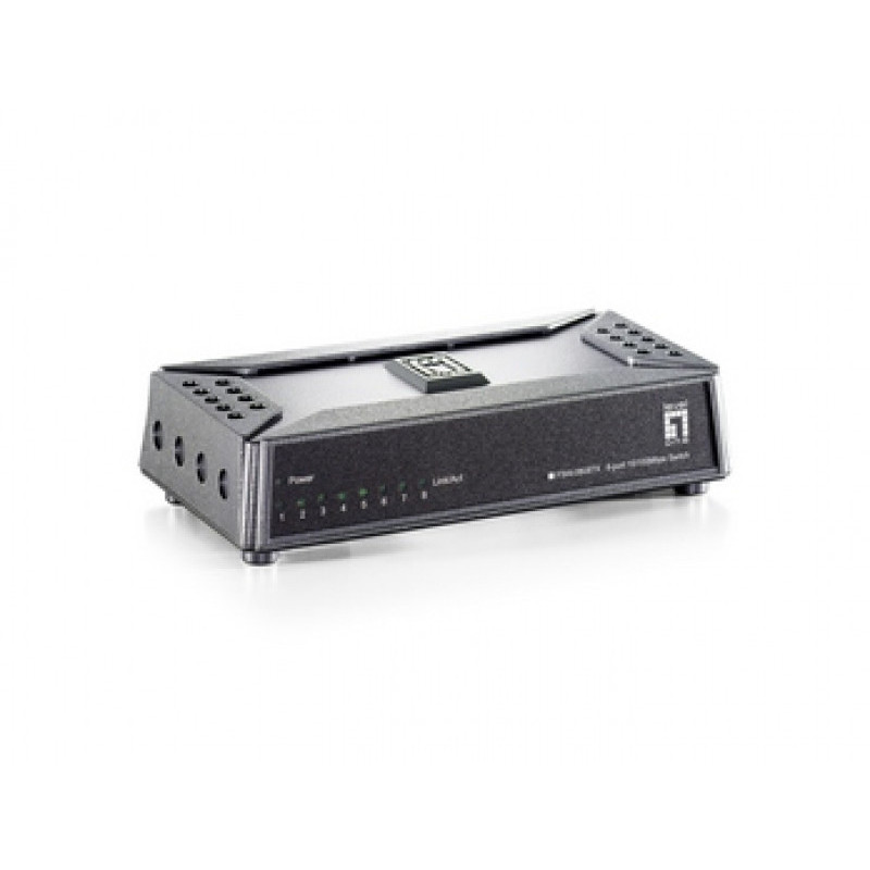 LevelOne Switch 8x 10/100 MBit Unmanaged Compact - FSW-0808TX