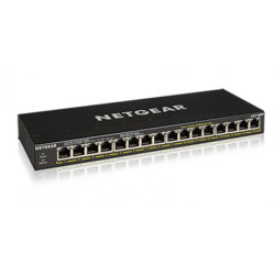 Netgear PoE+ Switch non manageable Gigabit Ethernet 16 ports avec FlexPoE (183 W) GS316PP-100EUS