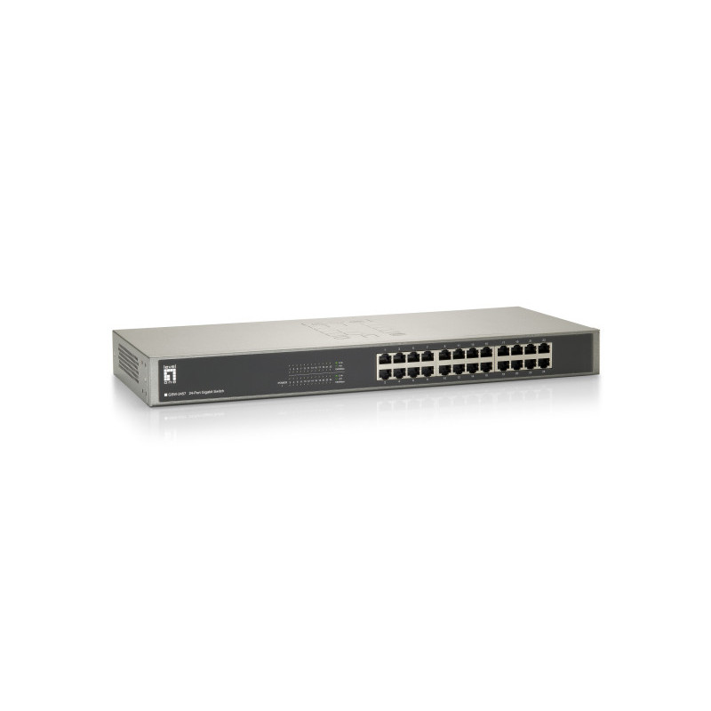 LevelOne Switch 19 24x GBit Unmanaged - GSW-2457 LevelOne Switch 19 24x GBit Unmanaged - GSW-2457