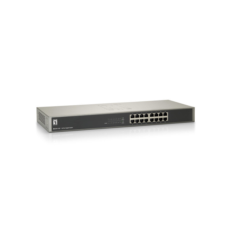 LevelOne Switch 19 16x GBit Unmanaged - GSW-1657 LevelOne Switch 19 16x GBit Unmanaged - GSW-1657