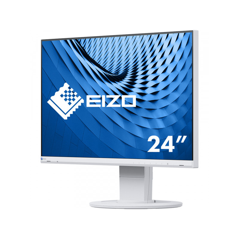 EIZO 60.5cm (23.8)1609 DVI+HDMI+DP+USB IPS bl. EV2460-WT