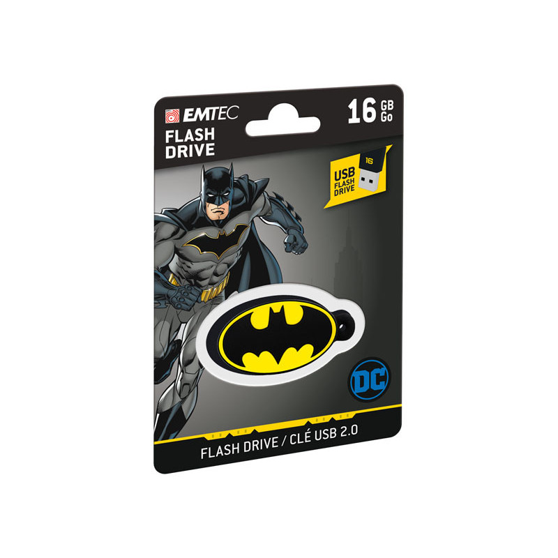 Emtec USB Flash Drive DC Comics Collector Batman 16GB Emtec USB Flash Drive DC Comics Collector Batman 16GB