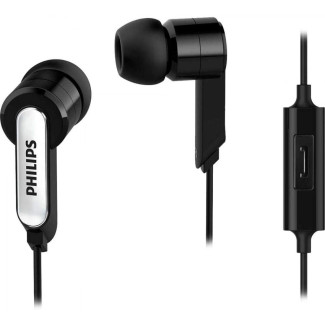 Philips Ecouteurs intra auriculaires filaires Noir SHE1405BK/10