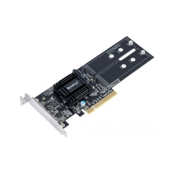 Synology NAS M2D18 Adapter fÃ¼r Dual M.2 SATA SSD NVMe M2D18