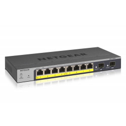 Netgear Smart Switch Web manageables PoE+ 8 ports Gigabit Ethernet avec 2 Ports SFP (55 W)